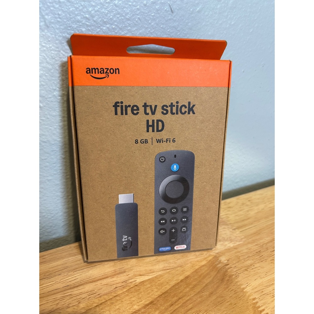 Amazon Fire TV Stick HD 8GB Wi-Fi 6 Alexa Voice Remote Streaming Media Player